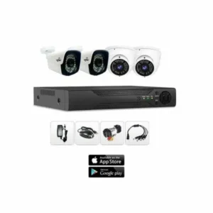 Kit Vidéo Surveillance STAR TRACK 4 Cameras – Disque 1To